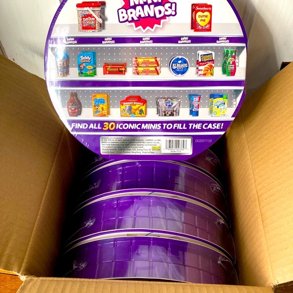 Whole Box 5 Pieces Zuru 5 Surprise Mini Brands Collector's Case - Lot Of 5 - Picture 5 of 5